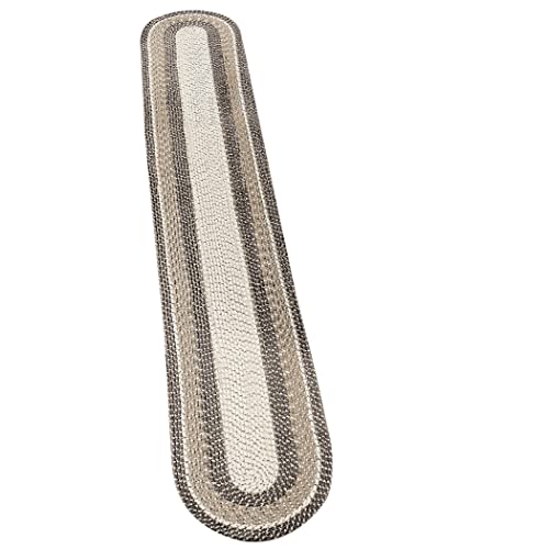 Collections Etc Braided Basic Runner Rug #TOP17