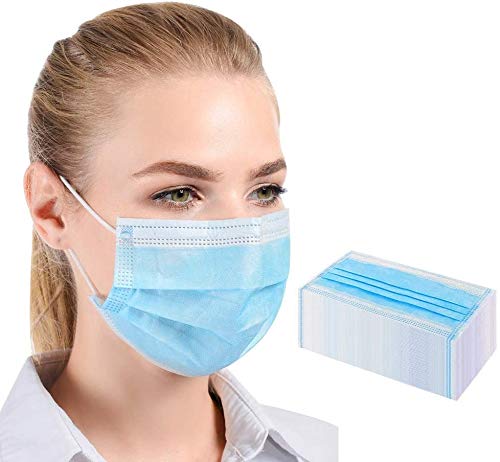 Filtration sûre de l'air, Structure de Filtre à 3 Couches pour éviter la pollution-GRISEN-50PCS Cover