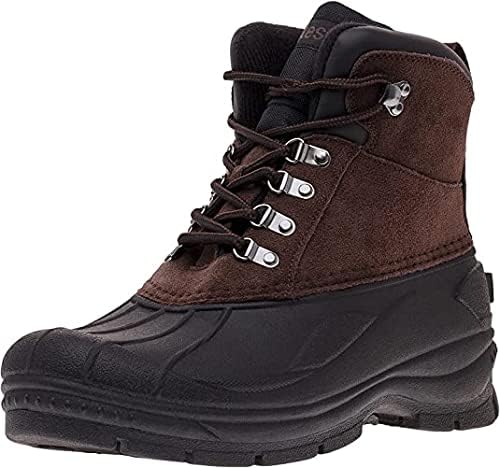 totes Men's Mike Waterproof Snow Winter Boots