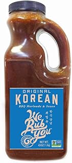 We Rub You Original Korean BBQ Hot Bulgogi Sauce & Marinade 43 oz