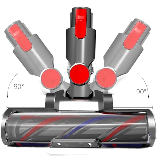 v6 Roller Head Replacement Parts for Dyson Vacuum Attachments v6 DC74 DC62 DC61 DC59 DC58 sv07 Animal Fluffy Absolute Motorhead with 4 LED Lights, DC48/DC63/Ball NOT Compatible by RULA - Used condition - Image 6