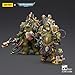 JOYTOY Warhammer 40K 1/18 Action Figure Death Guard Lord of Virulence with Power Fist and Twin Plague Spewer and Foul Blightspawn with Plague Sprayer