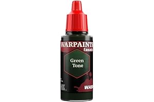 Army Painter Wash: Green Tone Wash - 18ml Hobby Inks for Miniatures and Wargames