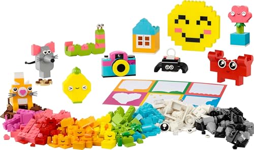 Image of Lego Classic Creative Happy Box Colorful Building Bricks Toy 11042 Building Blocks Toys for 5+ Gift for Boys and Girls