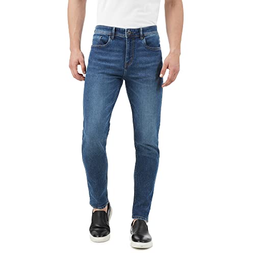 Image of INKD Men's Jeans - Mid-Rise | Regular Fit | Men Jeans Pants