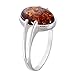 Produktbild HolidayGiftShops Sterling Silber und Baltischer Honig Bernstein Ring Federica Größe: 8.5
