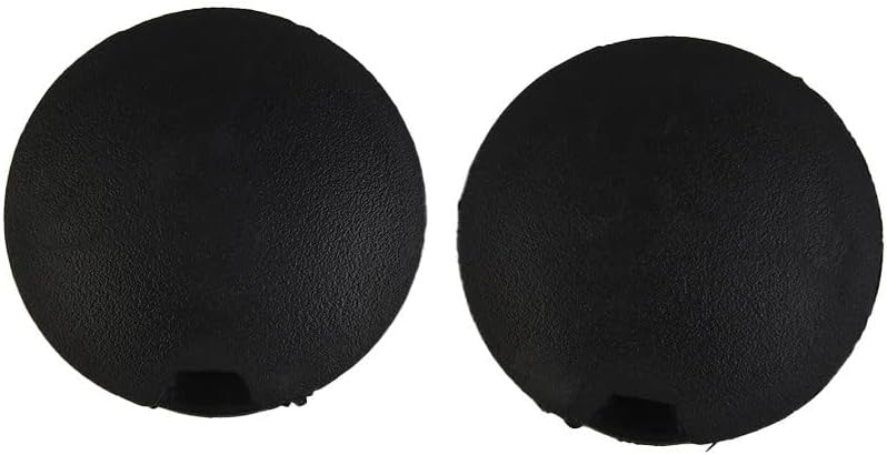 Car Tow Hook Eye Cover Rear Bumper Tow Hook Eye Coupler Trailer Cover Cap Plug A4518850122, for Smart, Fortwo 2008-2016