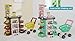 Play Supermarket Set, Pretend Play Grocery Shop Set - 47 Piece Cash Register Credit Card Machine Scanner Shop Trolley and Food for Boys and Girls +3 Years by Valessati.