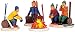 Lemax Christmas - Skiers Campfire (04468) - Set of 4