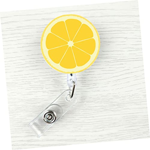 Clip de bobine de badge d'identification Lurrose rétractable et pivotant - 4