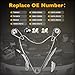 4.0 V6 Engine Timing Chain Kit with Tensioner Crank Sprocket, Compatible with 2005-2019 Nissan Frontier NV1500 NV2500 NV3500 Pathfinder Xterra Suzuki Equator, Replaces# TK10670 TK3042 13028-ZK01C