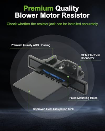 Image of Air Conditioning Heater Fan HVAC Blower Motor Resistor SCITOO Regulator Fit for 1995-1998 for Nissan 200SX /1998-2004 for Nissan Frontier /1995-2006 for Nissan Sentra /2000-2004 for Nissan Xterra