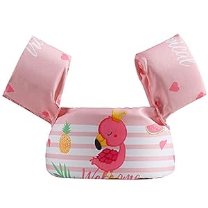 AOOPOO Zwemvest, Kinder Drijfvermogen Pak Vest Zwemring Reddingsvest Armring Kinderen Armringen Zwemmen Vest Ideale Flotatie Badmode met Veiligheidsgesp