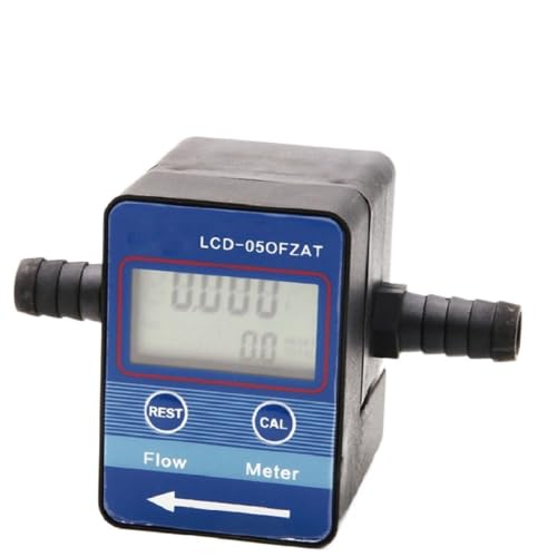 Débitmètre numérique à engrenages G1/2 G3/4 écran LCD eau en ligne pour canalisation domestique