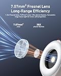 TELESIN 2-in-1 Magnetic Selfie Light & Flash Light for iPhone | 5000 Lux Ring Light, LED Selfie Ring Fill Light for Content Creation/Vlogging/Selfie/TikTok/Video/iPhone/Android