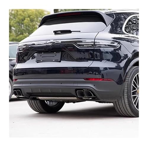 Silenciadores para Cayenne 2018-2025 que evitan el óxido con acero inoxidable GTS plata 2