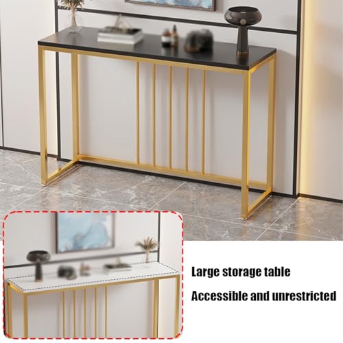 Mesa consola de cristal rectangular para pasillo y sofás en salones 7
