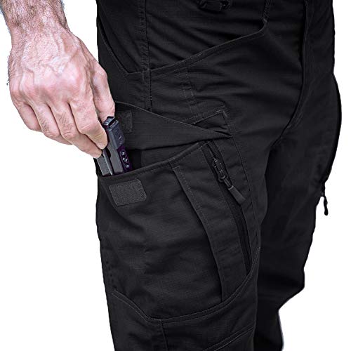 KEFITEVD Pantaloni cargo da uomo militari in