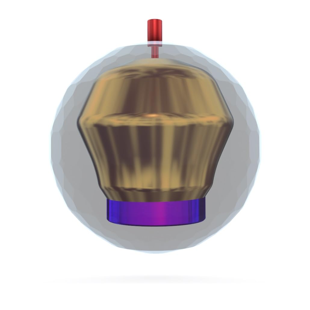 Roto Grip PRE-DRILLED Ultimate Wrecker Bowling Ball (This Item Includes a Free Bowlerstore Rubber Shammy- Colors Will Vary for The Shammy) 12lbs