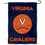 Virginia Cavaliers Basketball Garden Flag