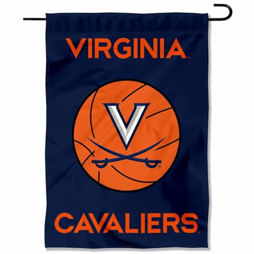 Virginia Cavaliers Basketball Garden Flag