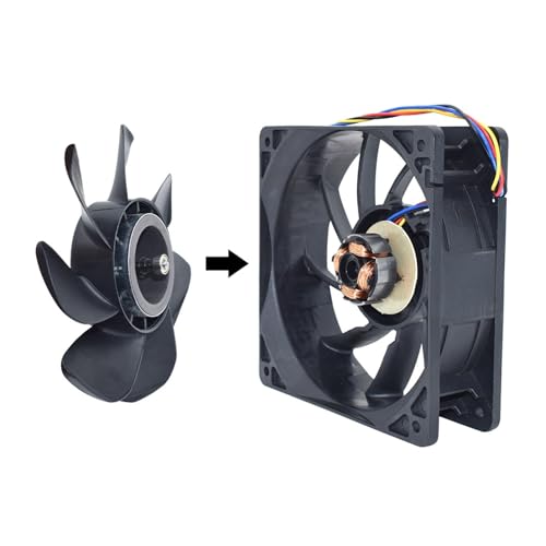 Ventilateur de refroidissement 120mm pour l'aération continue des espaces de calcul - 2