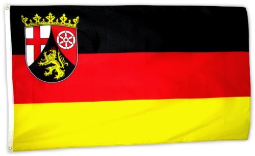 Flags4You Fahne Flagge Rheinland-Pfalz 90 x 150 cm