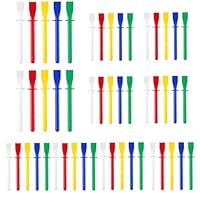 GegXcn 50 PCS Glue Spreader, Bright Coloured Plastic Spatula Sticks, for Kids' Art, Craft & School Projects, Long Handle Design for Smooth and Even Glue Distribution