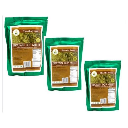 Shastha BrownTop Millet (Pack of 3) Each Pkt 500 Gms (B-P)