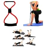 Faixa Elástica de Tensão para Pilates, Exercícios de Ombro, Bíceps, Tríceps e Pernas