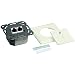 Produktbild LogiLink Professional NP0023 RJ45 Cat.6 Anschlussdose (Unterputz) 2x RJ45 Stp (Vollgeschirmt) mit 40° Auslass, Weiß