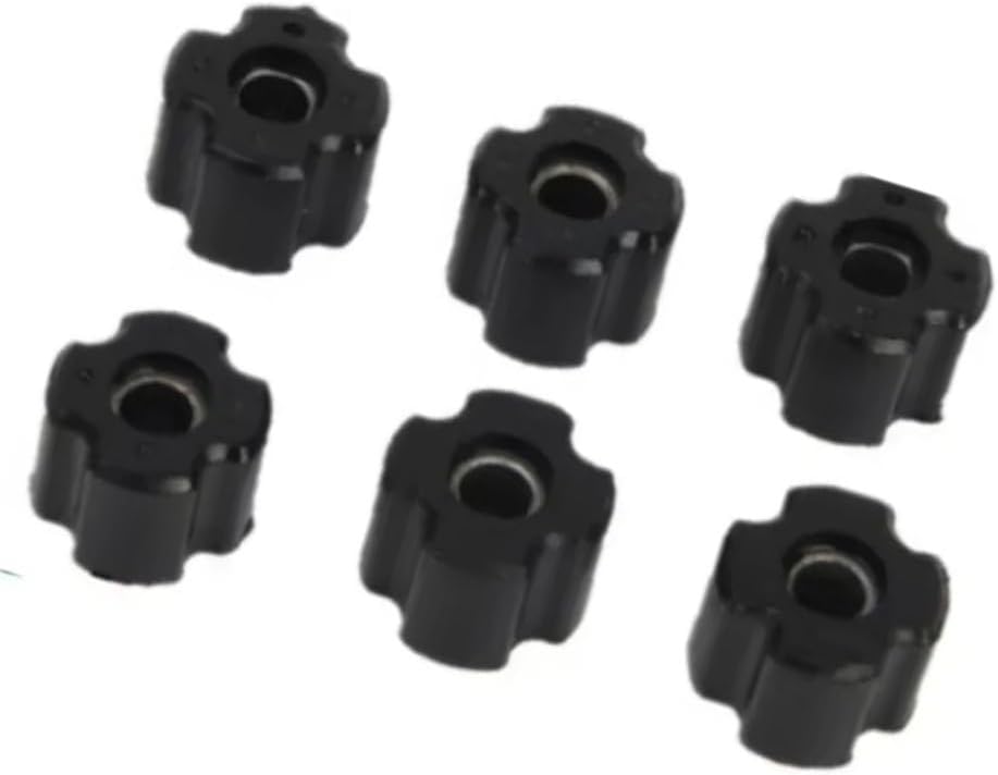 6pcs Grass Cutter Shaft Oil Bearing Bushing Fit for Brush Cutter 26mm Aluminum Pipes Inside Transit Bush Parts(Dia.23.5mm)