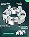 SCITOO 4X 4x114.3 to 4x100 1 inch Wheel Spacers adapters 4 Lug with 12x1.5 Studs 74mm Compatible with for 626 for RX-7