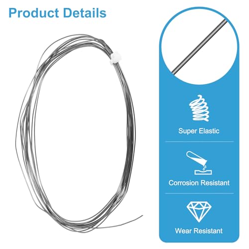 Fil en nitinol à mémoire de forme 70° haute résilience pour bricolage