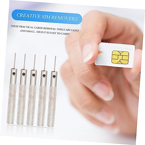 VILLFUL 10 Pcs Leitor De Cartão Sim Pino Do Cartão Sim Pino Ejetor Para Celular Ferramenta De Abertu