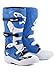 Alpinestars Tech 5 Motocross Boots, High-Performance, CE-Certified, Durable & Lightweight, 9, Blue/White