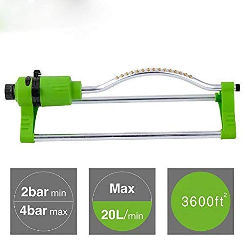 Automatico Sway Garden Sprinkler Regolabile in Lega Innaffiatoio Giardino spruzzatore oscillante Oscillator irrigazione del Prato