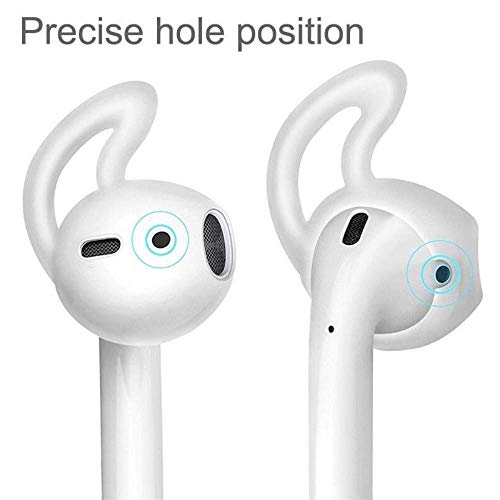 Image of Crysendo Soft Silicone Earbuds Eartips Case Cover for JBL Tune 205 Buds (Transparent)