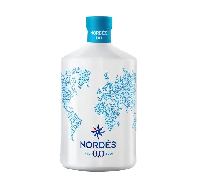 Alkoholfreies Getränk, Gin-Typ, 70 cl Flasche. BIS01. 2er-Pack.