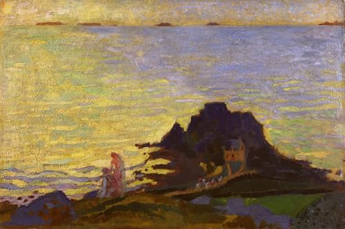 Tableau Mère et enfant Maurice Denis, impression d'art sur toile PSVDCTOO pour mur 60x90cm