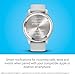 Garmin vívomove Trend, Stylish Hybrid Smartwatch, Long-Lasting Battery Life, Dynamic Watch Hands and Touchscreen Display, Mist Gray