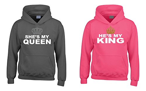 Sweats couple King Queen pour célébrer votre amour avec complicité
