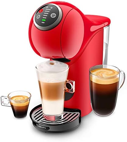 Krups Genio S Ekspres do Kawy, Czerwony, 0,8L