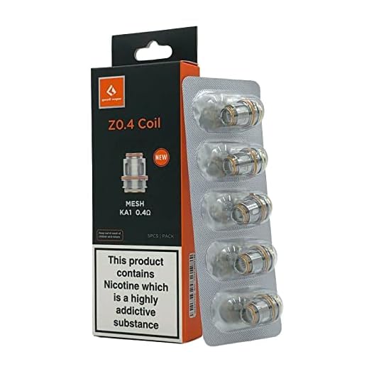 Geekvape Zeus Z0.4 Coils - 5er Pack [0,4ohm Mesh] je 1 50g