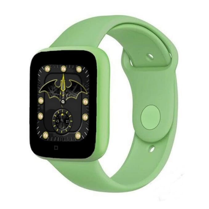 Raptas ( 𝗦𝗽𝗲𝗰𝗶𝗮𝗹 𝟭𝟮 𝘆𝗲𝗮𝗿𝘀 𝗪𝗮𝗿𝗿𝗮𝗻𝘁𝘆 D20 Touchscreen Smart Watch Bluetooth Smartwatch with Heart Rate Sensor and Basic Functionality for All Boys & Girls (Green Color)-image-43