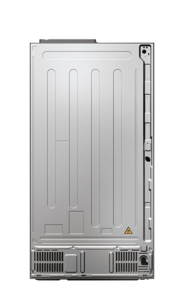 Haier Cube 90 Serie 7 HCR7918ENMP frigorifero side-by-side Libera installazione 629 L E Platino, Acciaio inossidabile