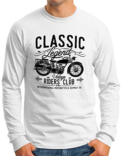 T-shirt manches longues OM3 pour vos balades en moto Vintage Riders