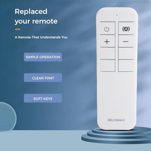 Control remoto de reemplazo MR-2398P para máquina de vibración MERACH MR-2398 y MR-2398P, para YESOUL YS-VM60 y ZENACTIVE miniatura 6