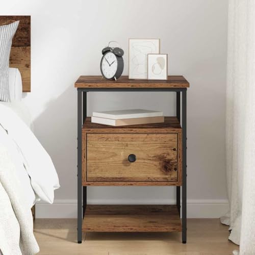 Table de chevet robuste 40 cm pour optimiser les petits espaces de nuit - 5