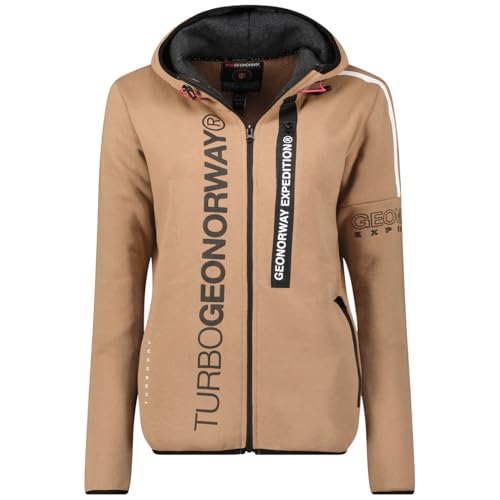Sweatshirt à capuche femme chaud Geographical Norway Freestyle isolant
